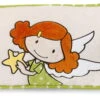 Nici 37340 Kissen Schutzengel Grün Rechteckig 43x25cm Plüsch