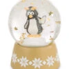 Nici 44143 Schüttelkugel Schneekugel FelsenPinguin Frizzy Ca 6,5cm Winter