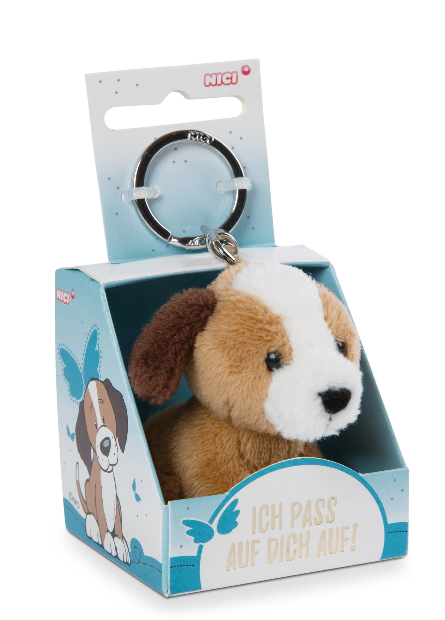 Nici 48139 Schlüsselanhänger Message Friends 6cm - Hund "Ich Pass Auf Dich Auf!" 1 Nici 48139 Schlüsselanhänger Message Friends 6cm - Hund "Ich Pass Auf Dich Auf!"