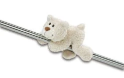 Nici 35591 MagNici Bär Graubeige Classic Bear Ca 12 Cm Plüsch Magnettier